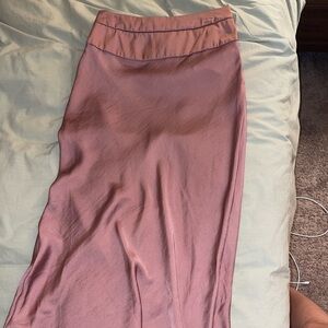 Free People Mauve Maxi Skirt